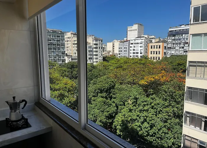 Quarto E Sala Vista Cristo E Mar De Copacabana Rio de Janeiro